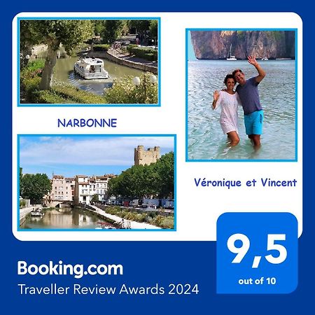 נרבון Appartement Avec Balcon, Bord Du Canal, Wifi. מראה חיצוני תמונה