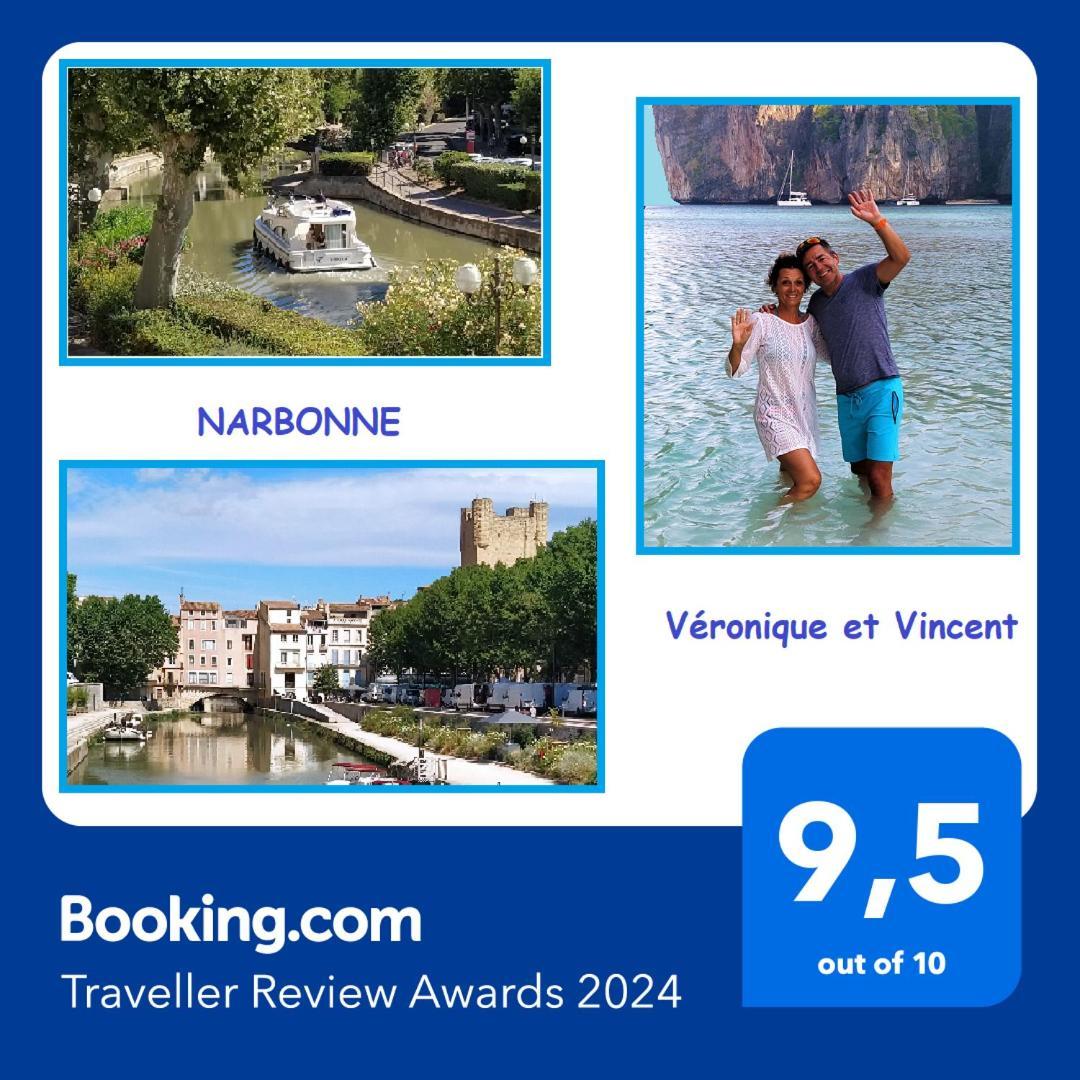 נרבון Appartement Avec Balcon, Bord Du Canal, Wifi. מראה חיצוני תמונה